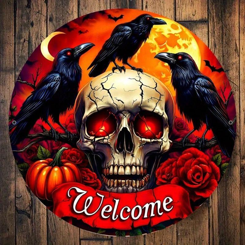 Pastoral Style Metal Decorative Painting for Farms & Cafes