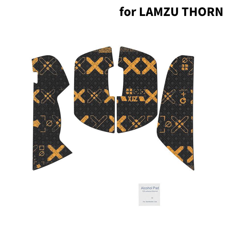 Нескользящая наклейка на мышку Suck Sweat Mouse Grip Tape для игровой мыши LAMZU THORN 4K, аксессуары для настольных геймеров, противоскользящая A4