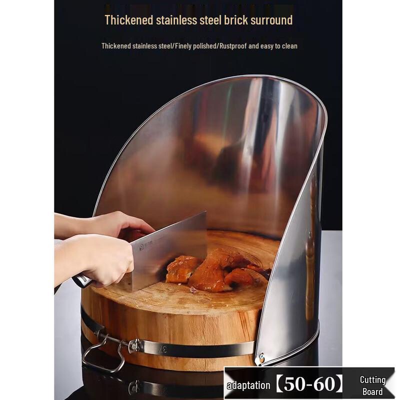 

Stainless Steel Cutting Board Edge Guard