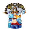 Men's Casual One Piece T-Shirt Zoro Modern Print Boys Clothes Girls Short Sleeve Men Jersey Breathable Summer