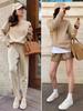 Korean Style Retro Thick Cable Knit Wool Sweater - Soft, Fluffy Autumn/Winter Pullover