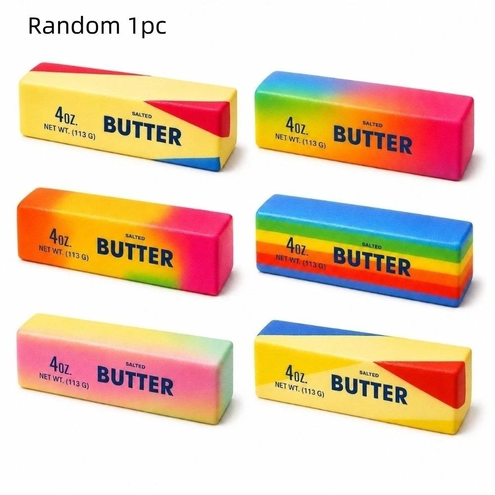 Slow Rebound Butter Sticks Squishy Toy Slow Rising Butter Fidget Toy Kids Gifts
