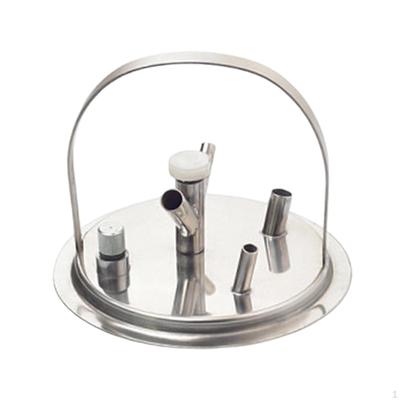 Milking Bucket Lid with Stable Design, Efficient Replacement for Machine, Stainless Steel