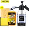 2L Handheld Foam Sprayer for Car Wash & Home Use with Pressure Relief Valve