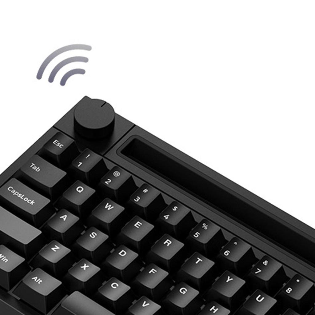 0% Mechanische Tastatur 6 RGB-Beleuchtungseffekte Desktop-Gaming-Tastatur für Windows 400mAh Akku