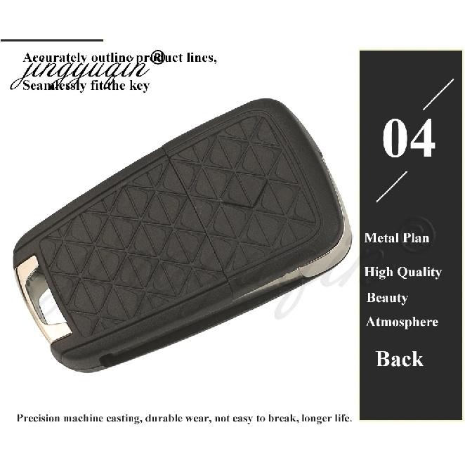 New 2/3/4/5BTN Remote Flip Car Key Shell For Opel Vauxhall Insignia Astra J Chevrolet Cruze Lova Camaro Impala Spark Buick GMC