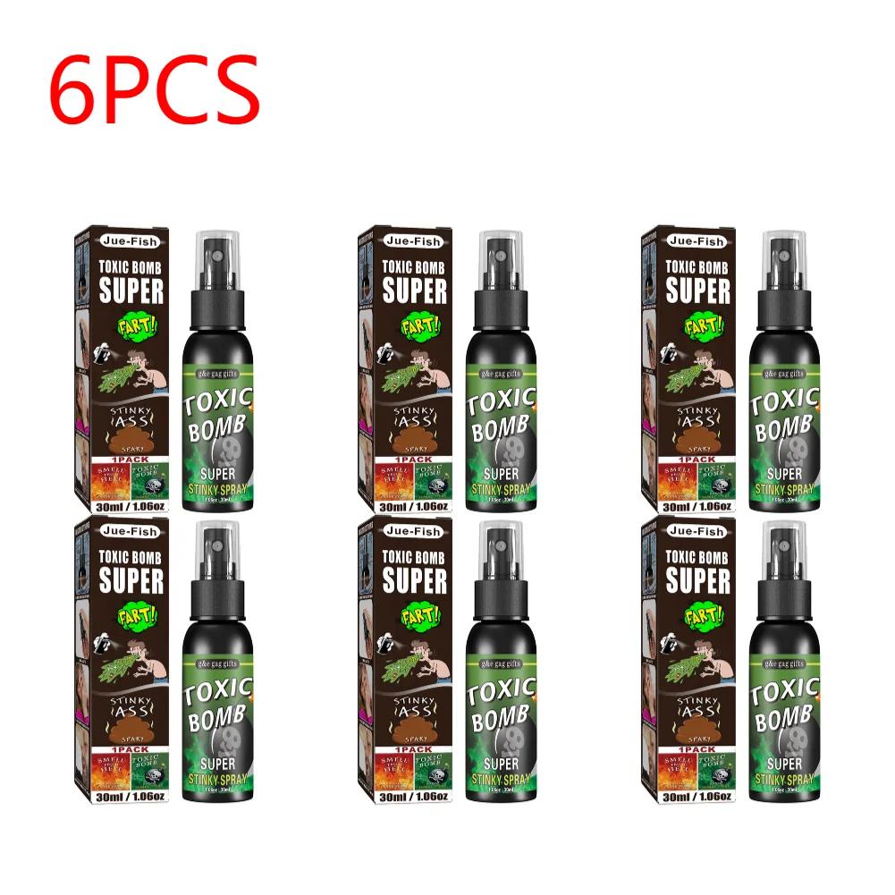 30ml Fart Gag Spray Prank Joke Plastic Liquid Fart Gag for Adults Kids Terrible Stinky Fart Spray Non Toxic Halloween Funny Toys