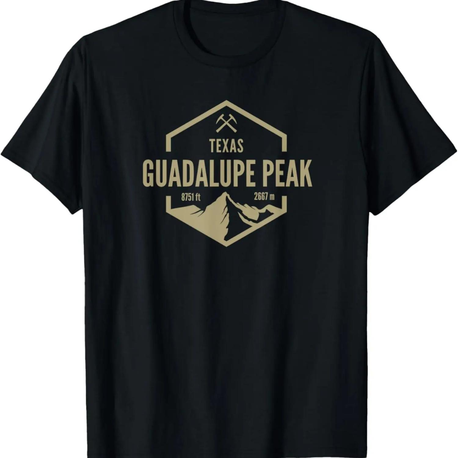 

GUADALUPE PEAK TEXAS T-Shirt S чёрный