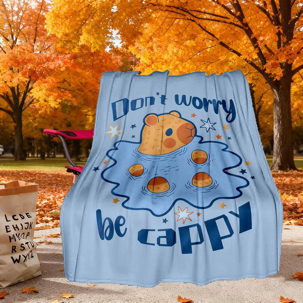 Bear Cappy Outdoor Flannel Blankets, Outdoor travel, Home Blankets, Fan Gifts,Suitable for All Seasons, Christmas Gifts. R1127126