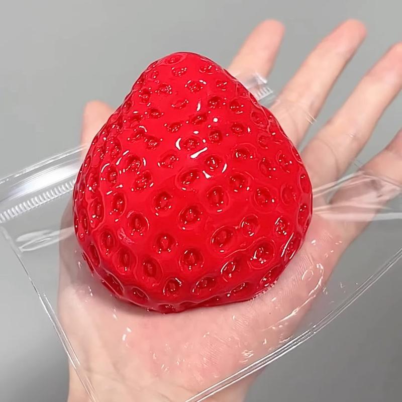 Realistic Food Shape Squeeze Toys Soft Non-Toxic Stress Reducing Fidget Toys for Office Workers Pressure Relief