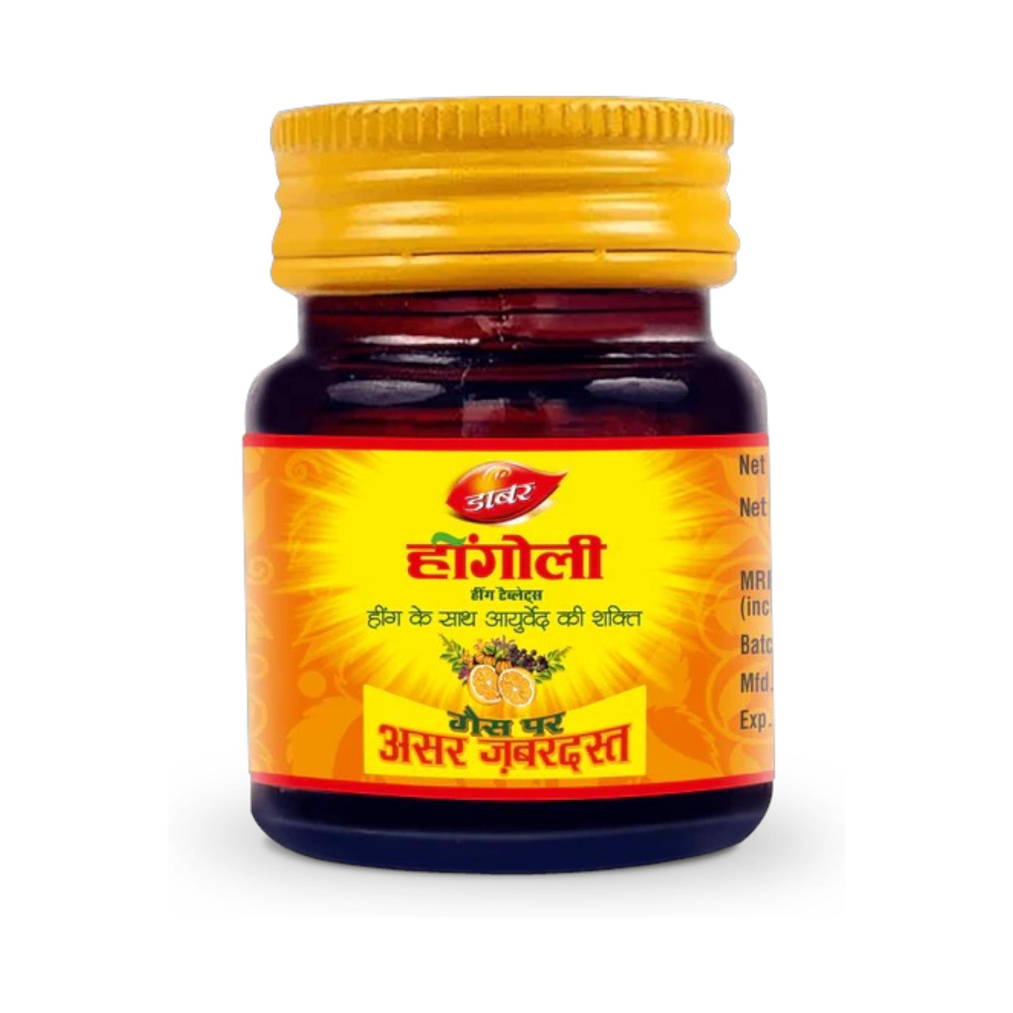 

Dabur Hingoli Tablet 90 Tablets Pack for Healthy Digestion and Gas Relief