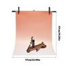 Gradient Color Photography Backdrops 57x87cm 2-Sided Waterproof Photo Backgrounds Studio Wallpaper Photographic Props