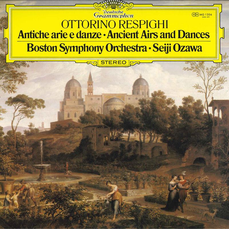 

LP Record BOSTON SYMPHONY ORCHESTRA SEIJI OZ Ottorino Respighi Antiche Arie E Da MG1206 DEUTSCHE GRAMMO Japan Classical Used