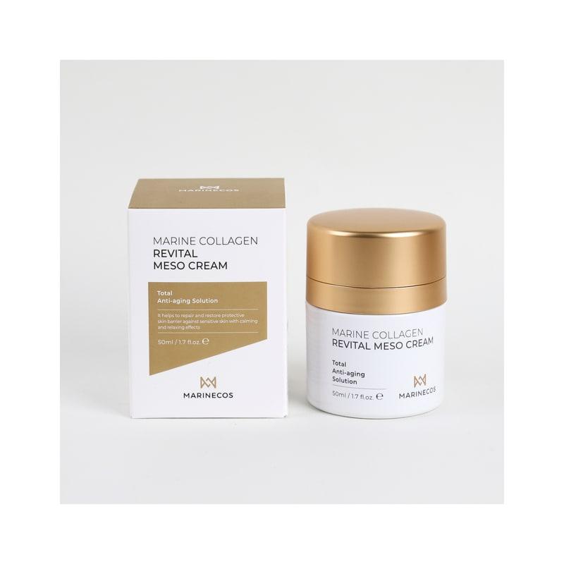 Marine Collagen Revital Meso Cream + Marine Pure Collagen Mask (Moisture) (5 Sheets)