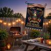 The People 1776-2026 Flag Memorial Day Patriotic 250th Birthday 250 Years United States Indoor Garden Decoration (250 YEARS)