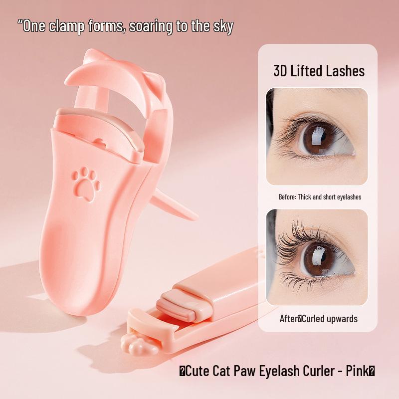 

Jian Mei Partial Cat Paw Eyelash Curler for Long-Lasting Curl and Natural Setting