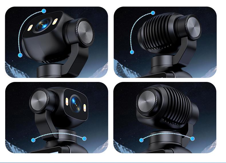 Wireless WiFi Sports Vlog Camera with Image Transmission