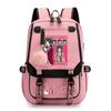 Large Capacity Schoolbag with Shoulder Strap; Student Three-piece Pencil Case Set