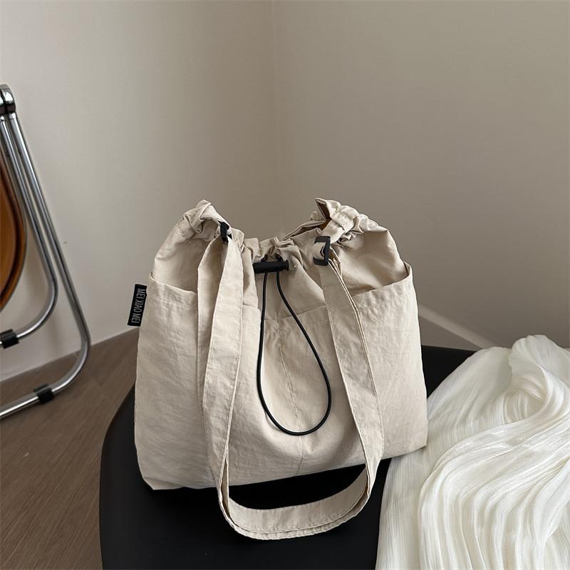 

Fashionable Women s Large Capacity Tote Bag Stylish Casual Shoulder Bag In Black Orange Pink Green Khaki хакі