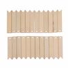 10-50pcs/set Unfinished Blank Rectangle Wooden Hanging Tags with Rope for Scrapbooing Party Favor Wedding Gift Tags