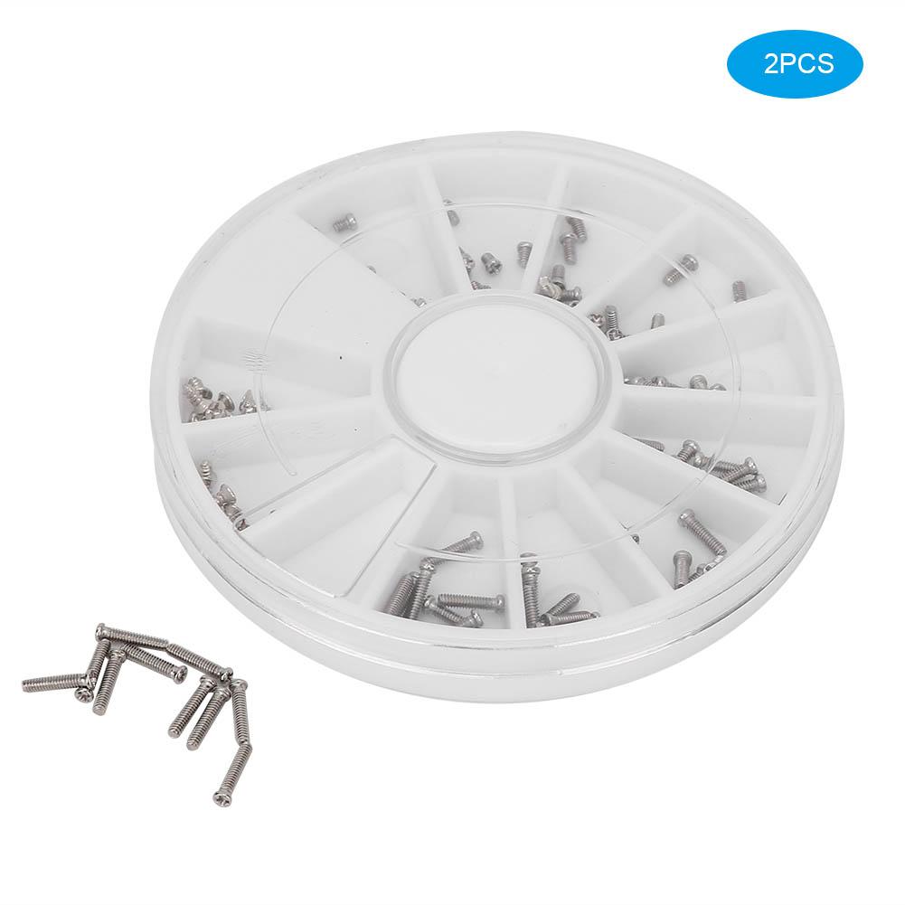 

2 шт. разных винтов для часов, очков, инструментов для ремонта, аксессуаров для часовщиков