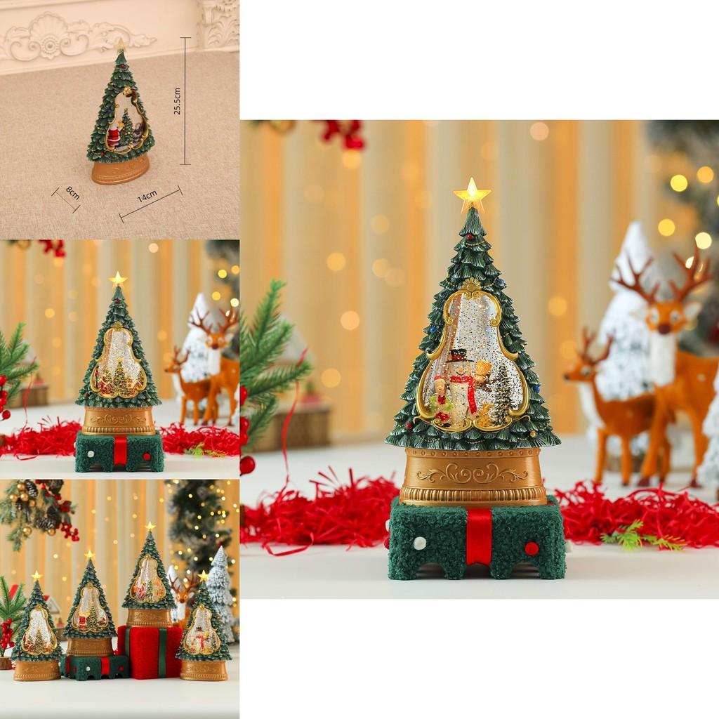 Weihnachtsbaumschmuck mit Lichtern und Musik für Feiertagsdekoration, Geschenk für Kinder und Mädchen
