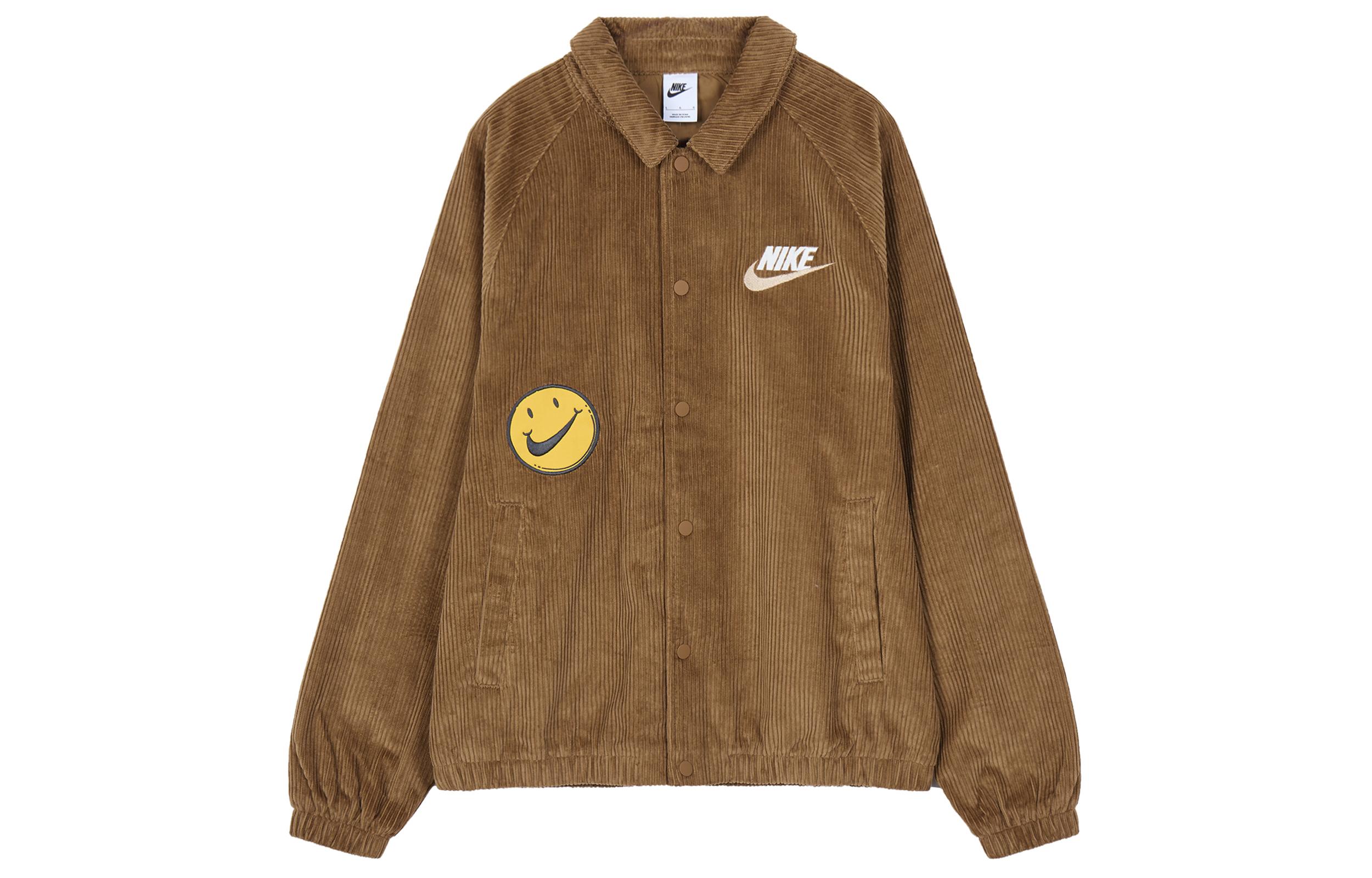 Nike Jackets Men s Camel Lapel Moderate FZ5737-281 L