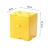 Creative Cheese-Shaped Storage Box Kitchen Refrigerator Cheese Slice Storage Container Fruit Snack Box Refrigerator Organizer