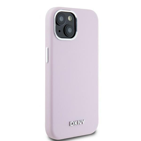 Dkny Dkhmp15Msmchlp Iphone 15 Plus / 14Plus 6.7 Różowy/Pink Hardcase Liquid Silicone Small Metal Logo Magsafe