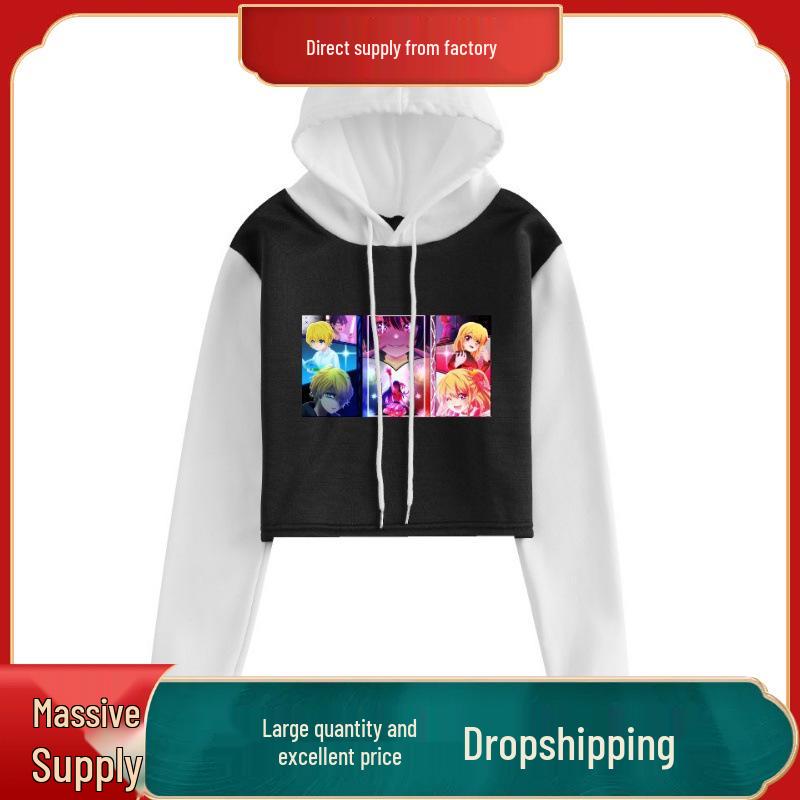 2023 Oshi No Ko My Starry Child Anime Cat Ear Hoodie
