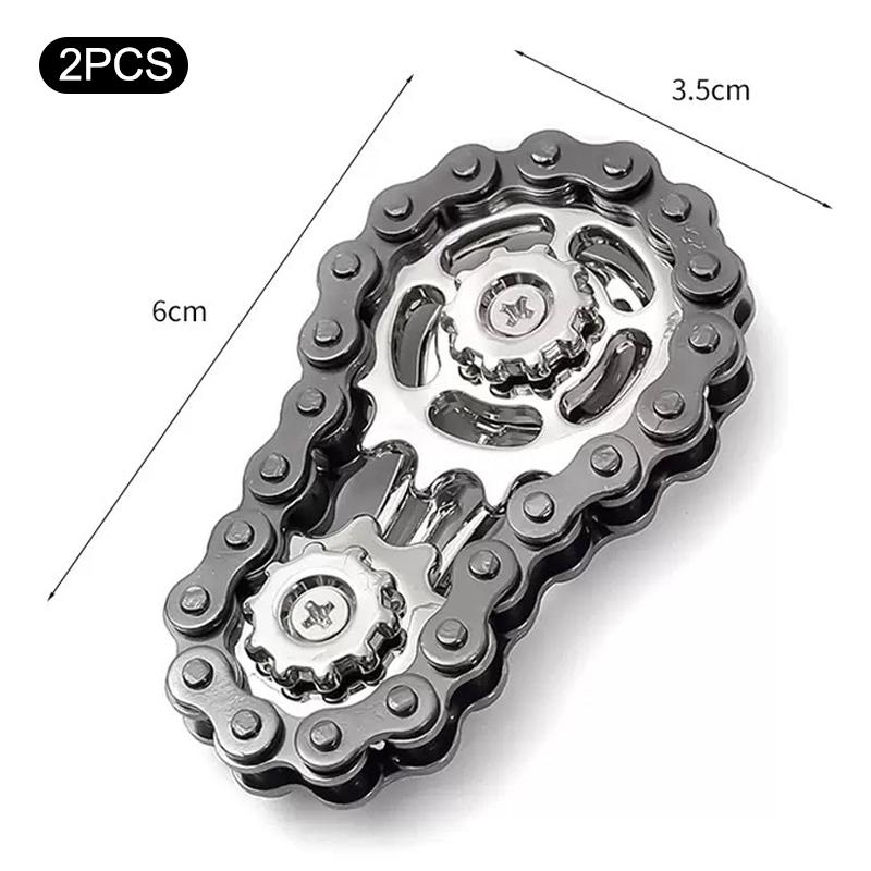 

Механическая EDC Шестерня Спиннер Непоседа Снятие Стресса Звездочки Маховик Гироскоп для Кончиков Пальцев Спиннер Непоседа Настольная Игрушка для Взрослых