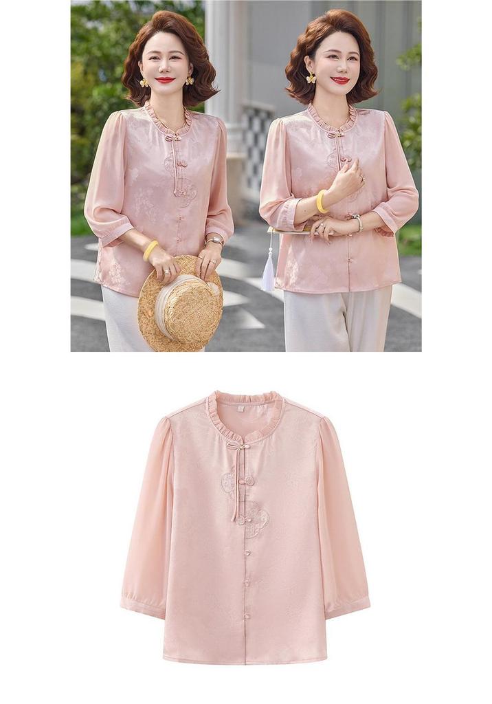 2026 Summer Fashion Shirt for Young Mothers & Stylish Middle-Aged Women