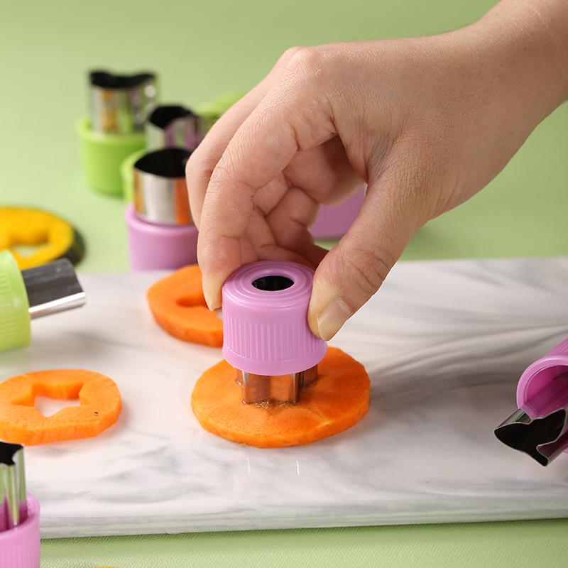 Stainless Steel Farfalle and Cookie Cutter - Baby Food and Fruit Flower Mold