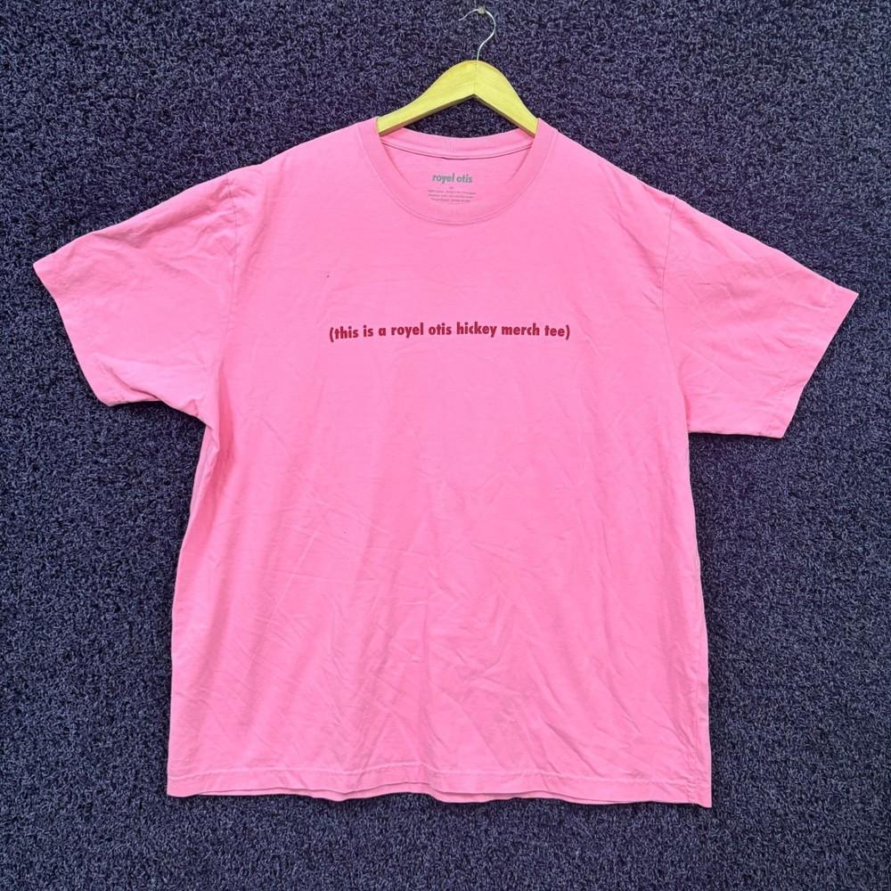 Royel Otis this is a royel otis hickey merch tee pink TShirt Size XXL Unisex T-Shirt XXXL