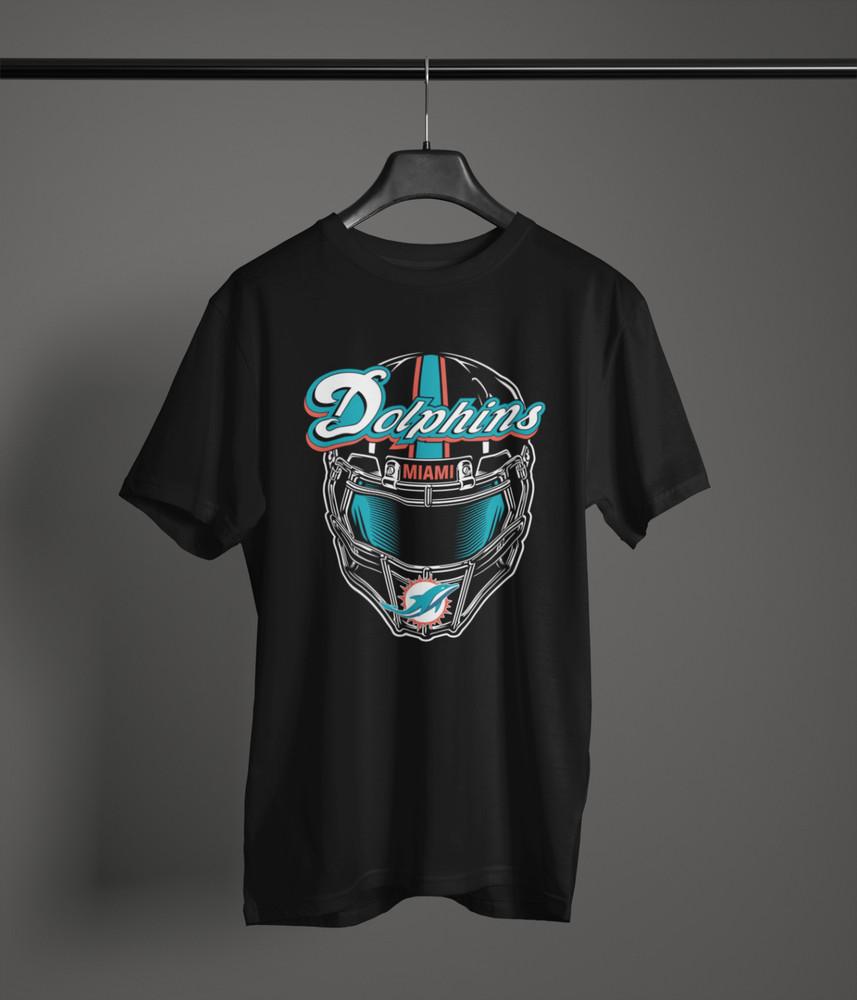 

Miami Dolphins Fan Art Graphic Tee • 100% Cotton Unisex NFL T-Shirt 4XL