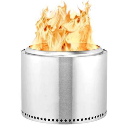 Outdoor Camping Woodstove Mini Model One-piece Stainless Steel Fire Pit Campfire Stove Patio Heating Stove