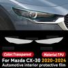 TPU for Mazda CX30 CX-30 2020-2024 Transparent Protect Film Car Interior Sticker Center Console Gear Door Window Navigator Panel