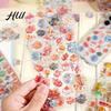 Personalized Sticker Collection Japanese Theme Puffy Stickers 3D Sushi Dessert Mountain Kawaii Goldfish Colorful Mini Decals for Scrapbooking