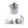 Earplugs for Sleep, Work, Noise Protection Perfect Pro Plugz Grey, 2 Combs + Case