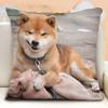 New Funny Shiba Inu Pillow Case Cute Cartoon Dog Cushion Cover For Bedroom Living Room Home Decorative Pillowcase