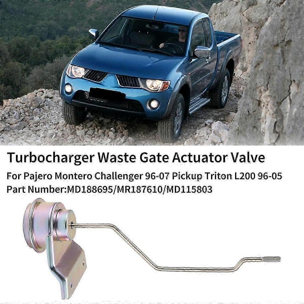 Turbocharger Waste Gate Actuator Valve for Montero 96-07 Pickup Triton L200 96-05 MD188695