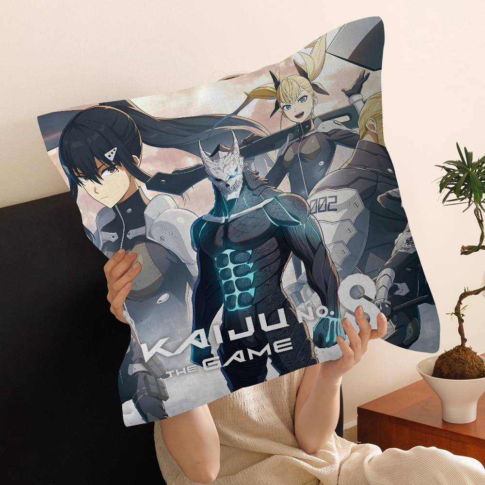 Animation K-Kaiju No.8 Lucky Dragon Pillow Cover Sofa Cushion Cover Home Room Decoration Children Gift