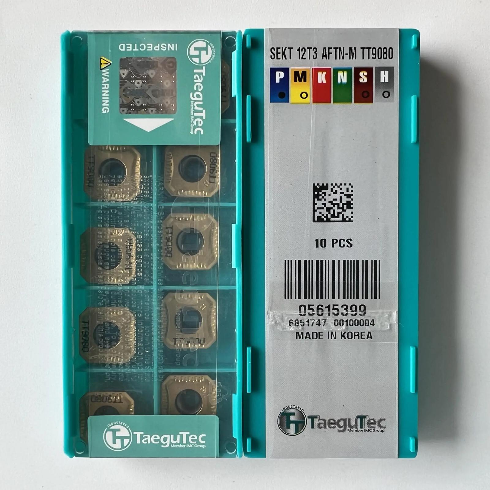 

SEKT12T3AFTN-M TT9080 / Industrial indexable Carbide Inserts 10 Pcs
