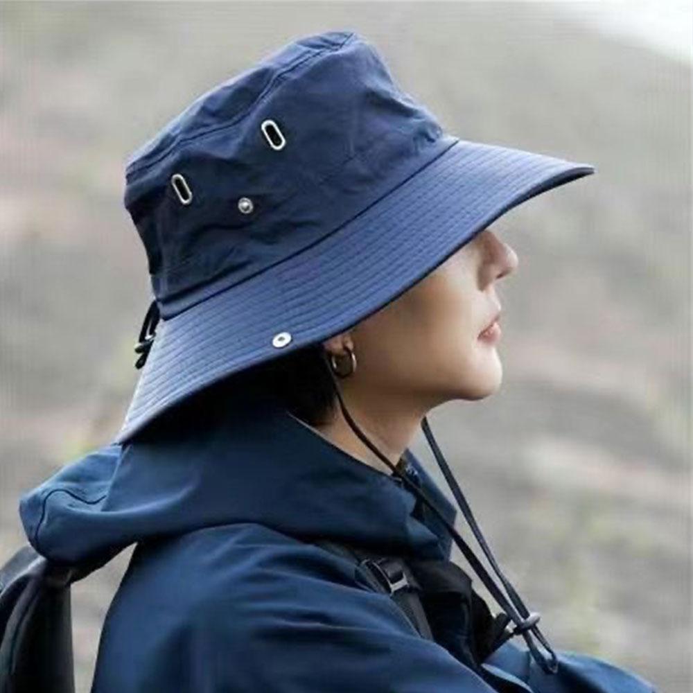 Waterproof Camping Hats Spring Summer Outdoor Mountaineering Fisherman Cap Beach UV Protection Wide Brim Hunting Hiking Hat