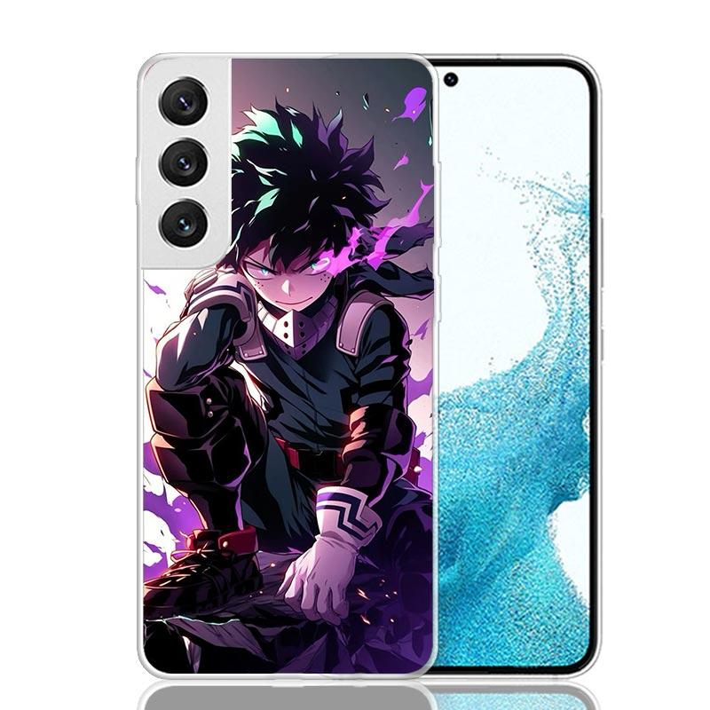 Midoriya Izuku Deku MHA My Hero Phone Case For Samsung Galaxy S26 S25 Edge S24 S23 FE S22 Ultra S21 Plus S20 + Fundas Cover Coqu