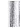 Vidaxl Insect Screen, Grey and White, 90X220 Cm, Chenille