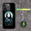 Cartoon H-Hayao M-Miyazaki Phone Case For iPhone 16,15,14,13,12,11,Pro,Max,Plus,Mini,SE Magsafe Magnetic Wireless Charging