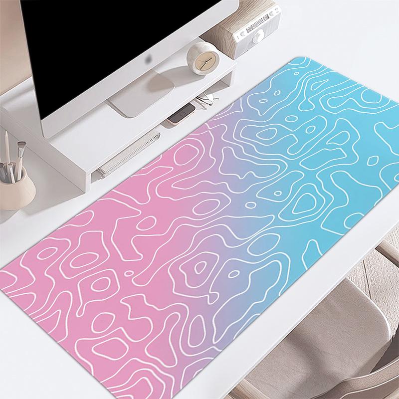 Mousepad Home Computer Table Large Pc Mouse Pad Art Keyboard Mause Rug Desk Mat Office Accessories