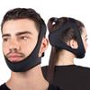 Adjustable Anti Snoring Chin Strap Mouth Shut Breathable Sleep Chin Strap Comfortable Snore Reduction Sleep Aid Strap
