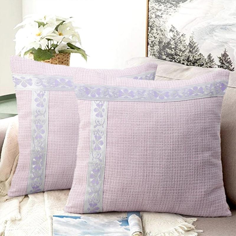 Soft Polyester Throw Pillow Covers Pillowcase For Sofa Bed Elegant Homes Decorations Cushion Cover Studies Accessories